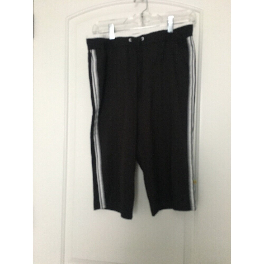 Life Women's Capri Pants Activewear w/ Side Stripes Size Petite Small Multicolor